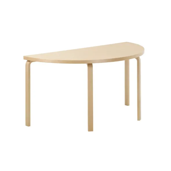 Aalto Table Half-Round 96, Ø150 cm fra Artek