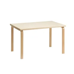 Aalto Table Rectangular 81B, 120 x 75 cm fra Artek