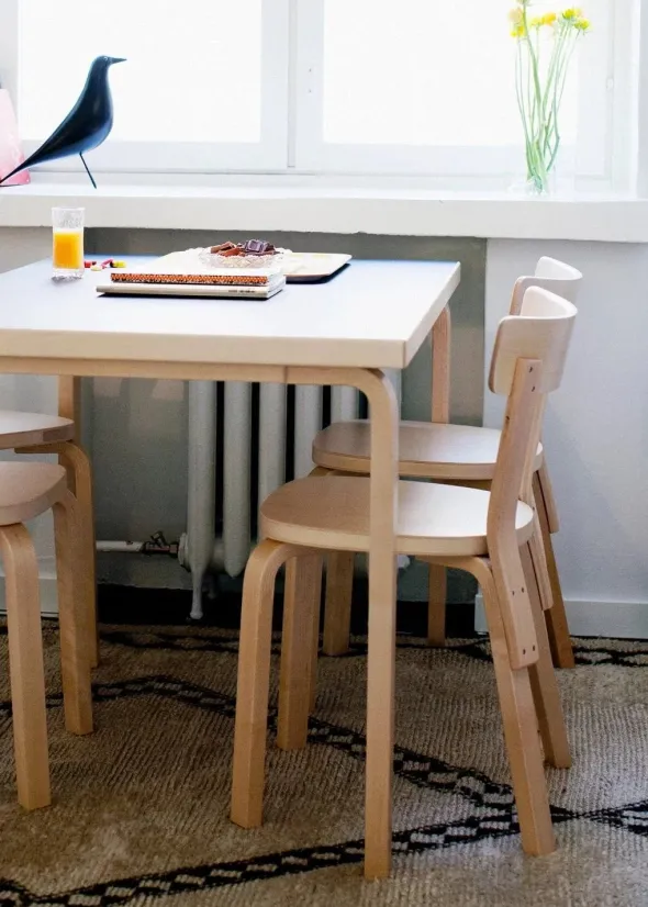 Aalto Table Rectangular 81B, 120 x 75 cm fra Artek