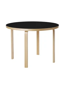 Aalto Table Round 90A, Ø100 cm fra Artek