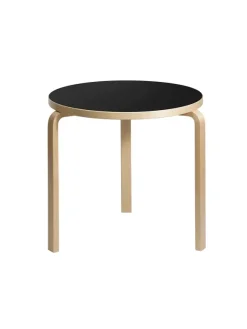 Aalto Table Round 90B, Ø75 cm fra Artek