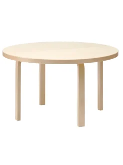 Aalto Table Round 91, Ø125 cm fra Artek