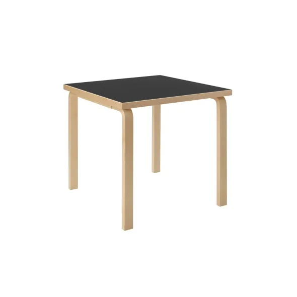 Aalto Table Square 81C, 75x75 cm fra Artek