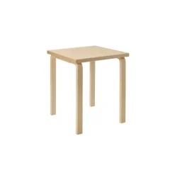 Aalto Table Square 80C, 60x60 cm fra Artek