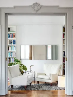 Adnet Wall Mirror 70 x 180 cm, cream fra GUBI