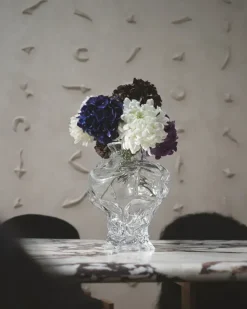 Ammonit Vase, clear fra Hein Studio