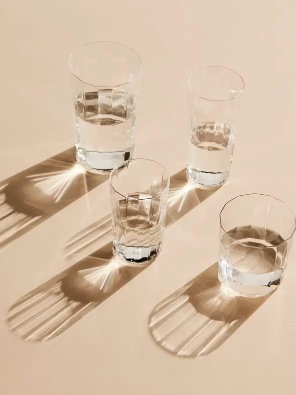 Angle Glass, wide 4 stk. fra Hay