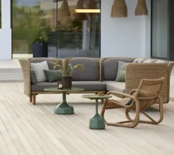 Arch 3-pers. Sofa m. lav arm/ryg fra Cane-line
