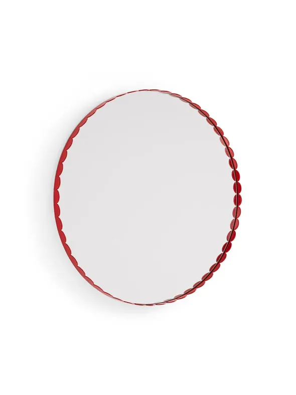 Arcs Mirror Round, red fra Hay