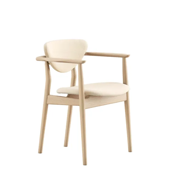 109 Armchair, eg klar olie af Finn Juhl