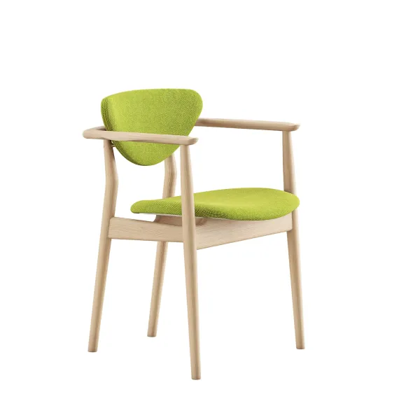 109 Armchair, eg klar olie af Finn Juhl