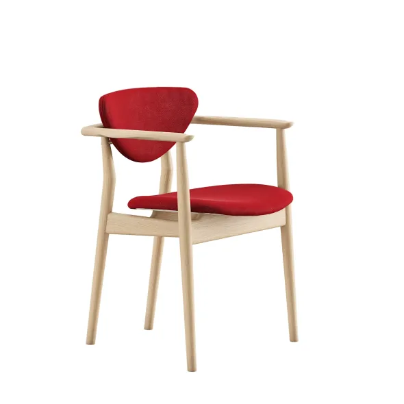 109 Armchair, eg klar olie af Finn Juhl