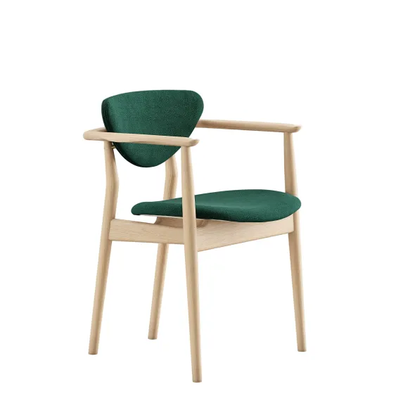 109 Armchair, eg klar olie af Finn Juhl
