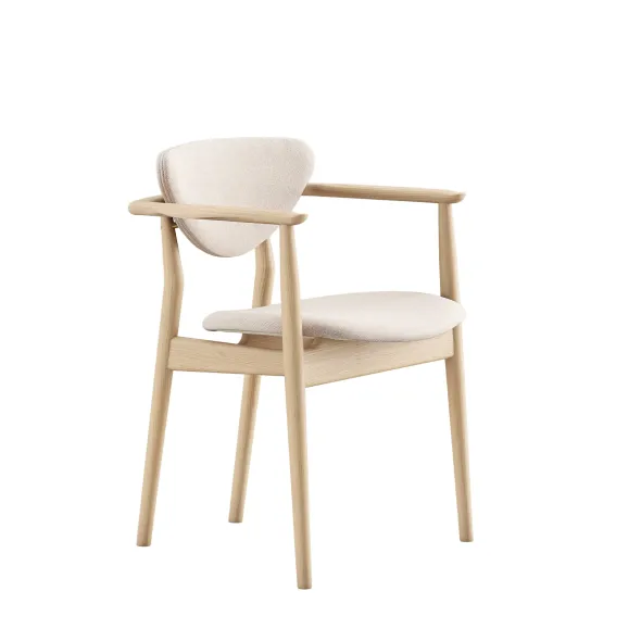 109 Armchair, eg klar olie af Finn Juhl