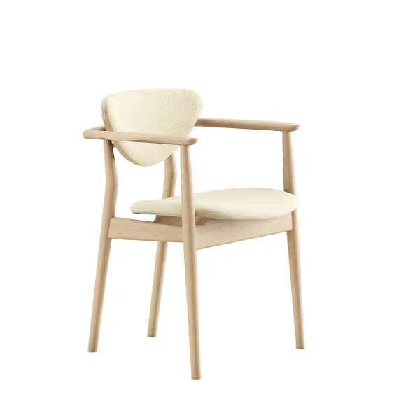 109 Armchair, eg klar olie af Finn Juhl