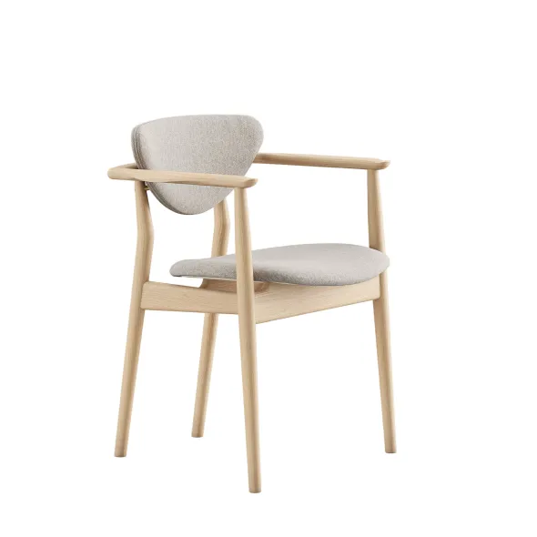 109 Armchair, eg klar olie af Finn Juhl