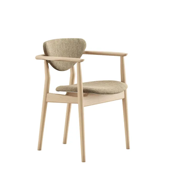 109 Armchair, eg klar olie af Finn Juhl