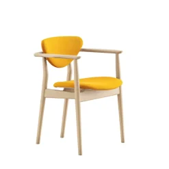 109 Armchair, eg klar olie af Finn Juhl