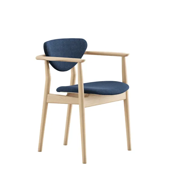 109 Armchair, eg klar olie af Finn Juhl