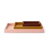 Arrange Trays TRSET2, amber/masala/ruby fra Montana