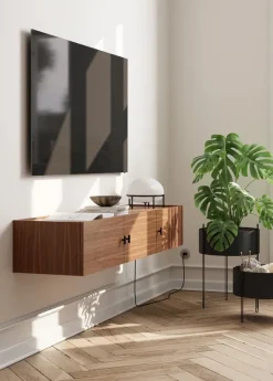 Array Low Sideboard, wall-mounted fra Woud