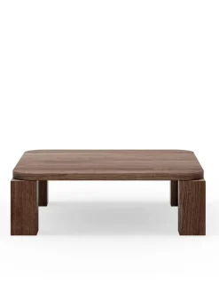 Atlas Sofabord 820x820, Smoked Oak fra New Works