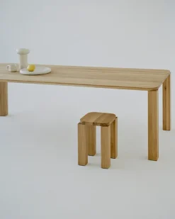 Atlas Spisebord 2500x950, Natural Oak fra New Works