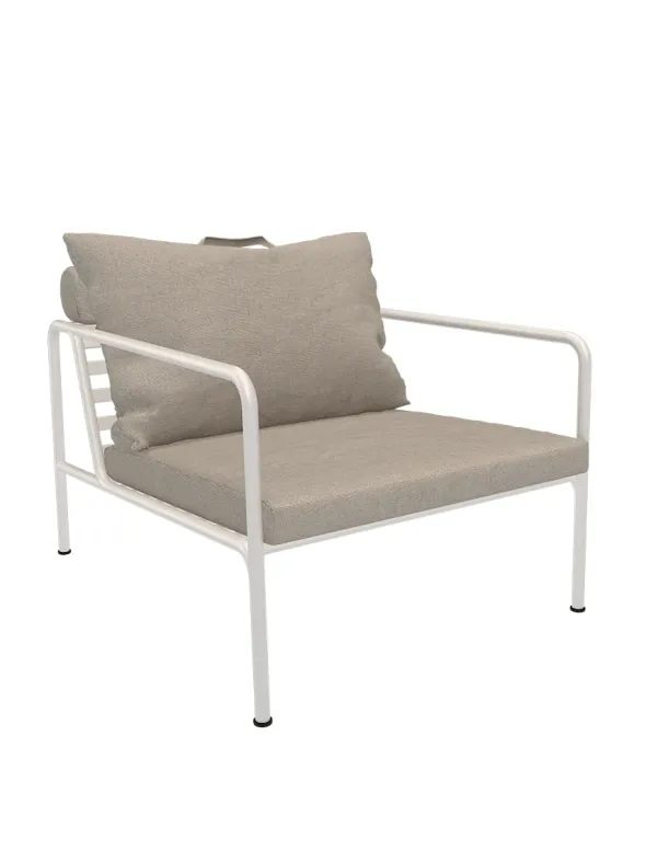 Avon Lounge Chair, muted white stel fra Houe