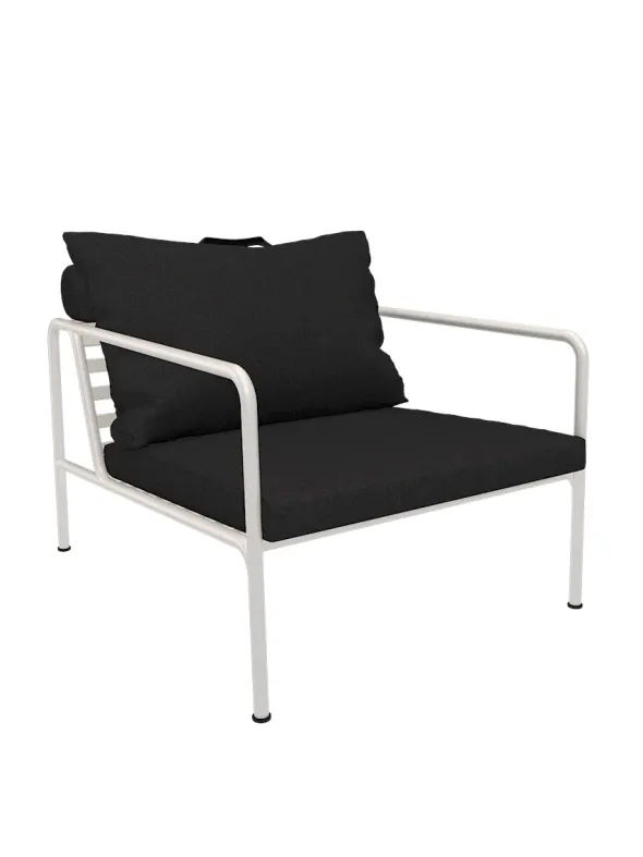Avon Lounge Chair, muted white stel fra Houe