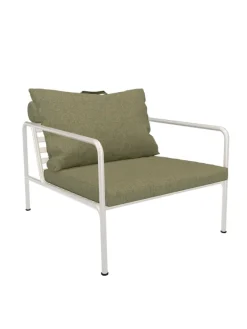 Avon Lounge Chair, muted white stel fra Houe