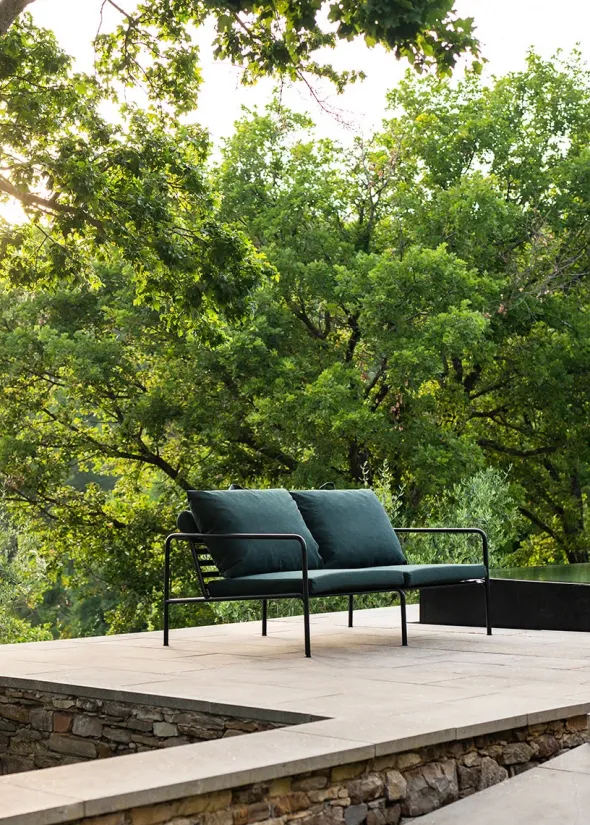 Avon Lounge Sofa, sort stel fra Houe