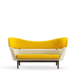 Baker sofa, valnød af Finn Juhl