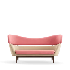 Baker sofa, valnød af Finn Juhl