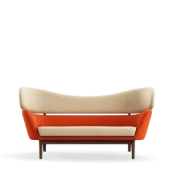 Baker sofa, valnød af Finn Juhl