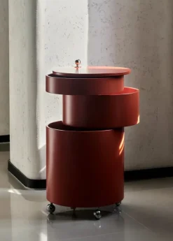 Barboy Sidebord, orange af Verner Panton