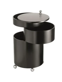 Barboy Sidebord, sort af Verner Panton