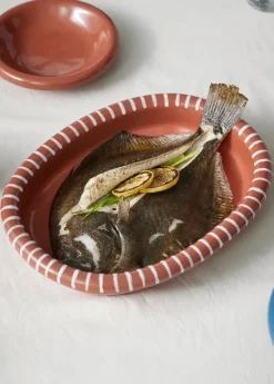 Barro Oval Dish, large fra Hay
