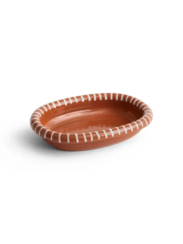 Barro Oval Dish, small fra Hay
