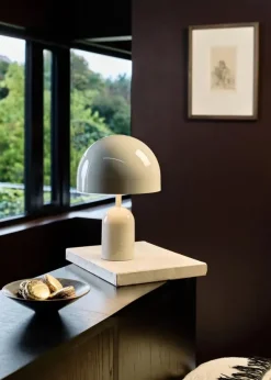 Bell Portable Bordlampe, grey fra Tom Dixon