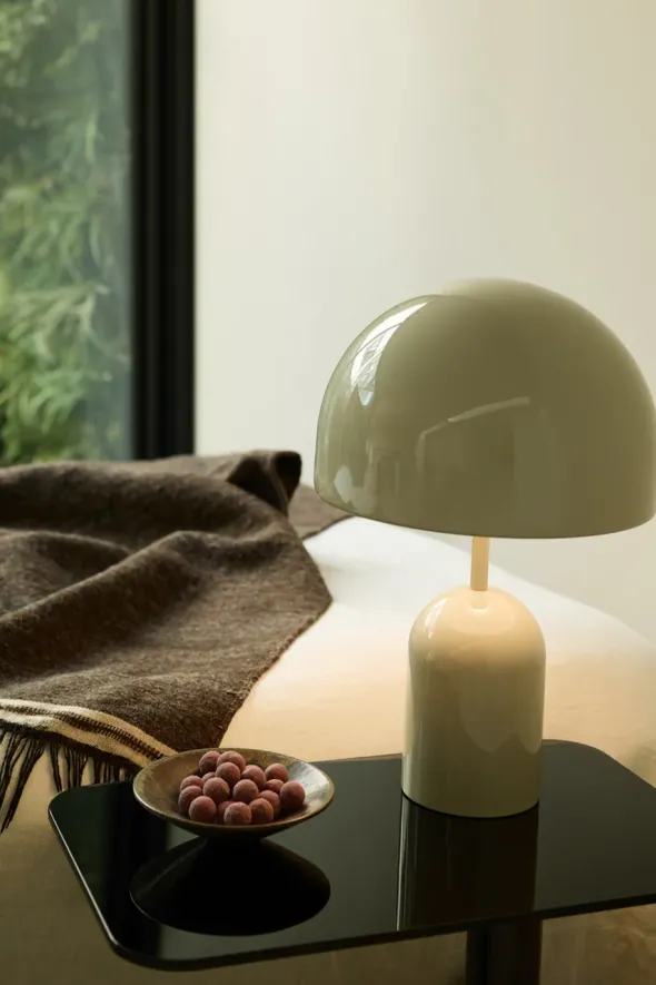 Bell Portable Bordlampe, grey fra Tom Dixon