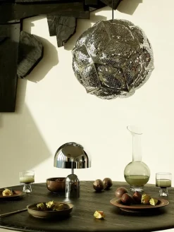 Bell Portable Bordlampe, silver fra Tom Dixon