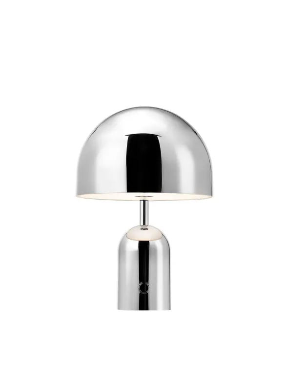 Bell Portable Bordlampe, silver fra Tom Dixon