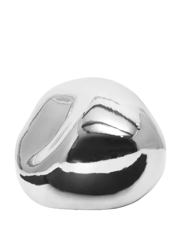 Bellure Piece Round Silver fra Ferm Living