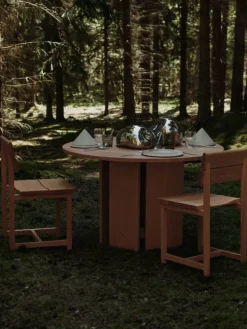 Bellure Piece Round Silver fra Ferm Living