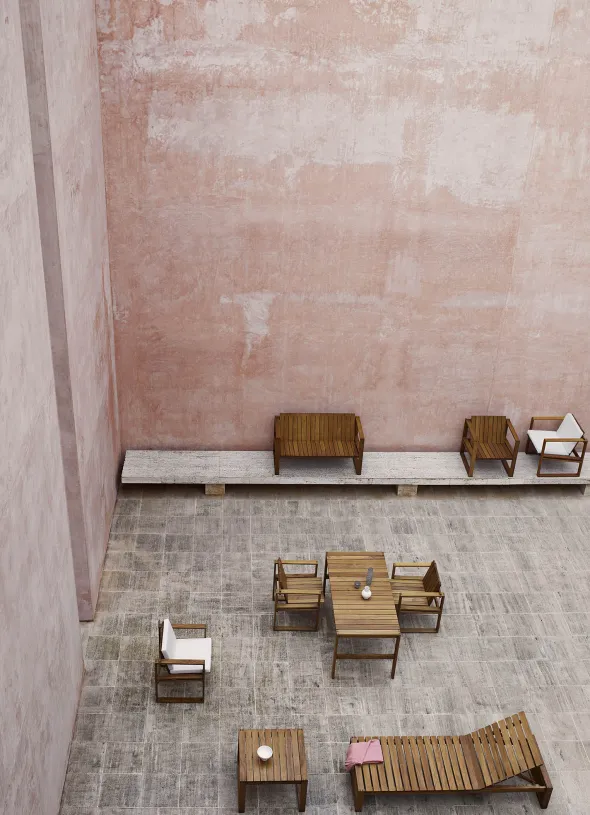 BK11 Loungestol, olieret fra Carl Hansen & Søn