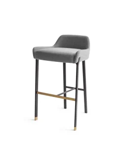 Blink Bar stool SH750 Steelcut Trio 124 HR Black sand/gold fra Stellar Works