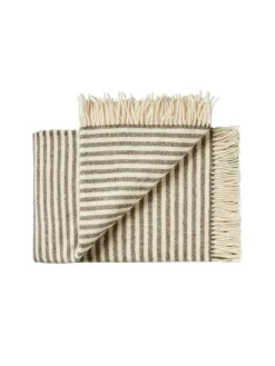 Bogø Plaid, earth brown fra Silkeborg Uldspinderi