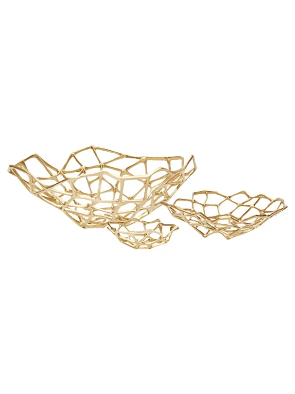Bone Bowl Small Brass fra Tom Dixon