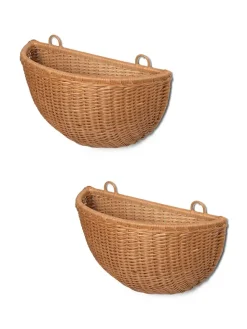 Braided Wall Pockets, sæt af 2 fra Ferm Living