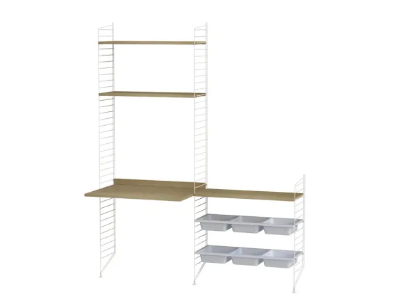Børneværelse, bundle E fra String Furniture
